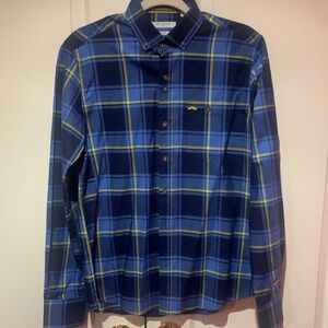 Men’s Nuñez de Arenas Plaid Shirt Sz. M Slim Fit